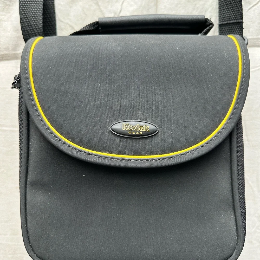 Kodak Black Camera Bag with Yellow Accent